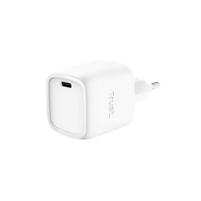 TRUST MAXO 30W USB-C GAN CHARGER WHITE 25520