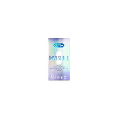 DUREX INVISIBLE EXTRA LUBRIFICATO 6PZ