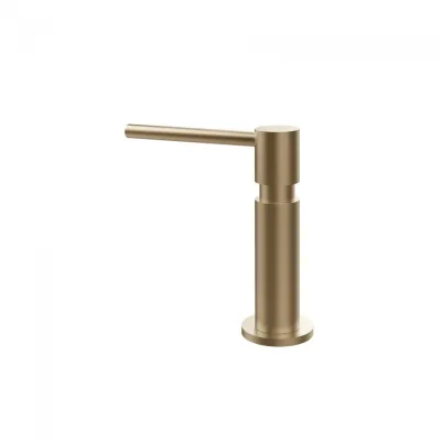 Gessi Dispenser sapone con carica dall'alto 29651 726 finitura Warm Bronze Brushed PVD
