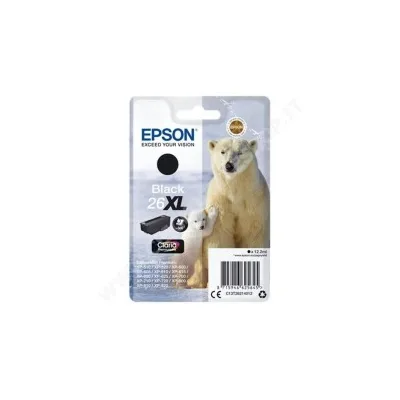 CARTUCCIA ORIGINALE EPSON C13T26214012 NERO 26XL Expression Premium XP-600