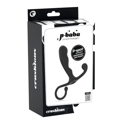 Stimolatore prostatico a punta morbida plug anale Crushions p-baba p-spot
