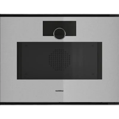 Gaggenau Forno combinato a vapore con cerniera a destra da incasso GS270130 finitura Gaggenau Sterling da 60 cm - RICHIEDERE PREVENTIVO