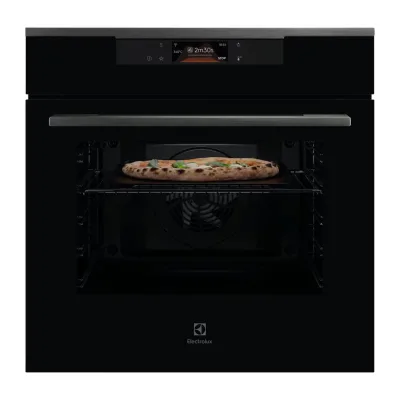 Electrolux | Forno pirolitico multifunzione KOXBP28WH in vetro nero da 60 cm