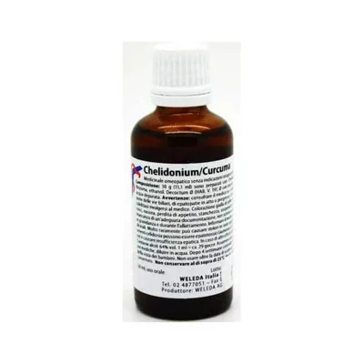 Weleda Chelidonium Curcum Gocce Omeopatiche 50 ml
