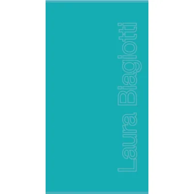 Telo mare jacquard Laura Biagiotti collezione NANCY azzurro