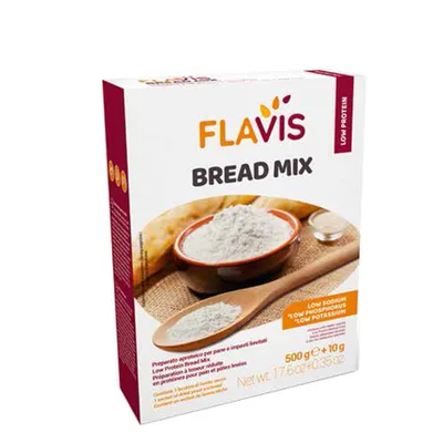Flavis Bread Mix Aproteico 500g (+10g di lievito secco)