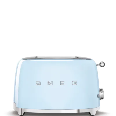 PRONTA CONSEGNA - Smeg Tostapane 2x2 TSF01PBEU finitura azzurro