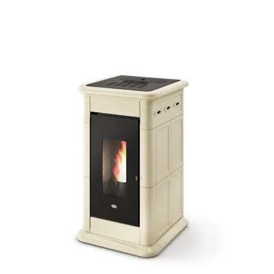 Eva Calòr Termostufa a pellet VENERE 13 9016004600 finitura crema