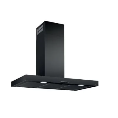 Foster Cappa a parete aspirante 2504 394 finitura acciaio nero da 90 cm - IN PROMOZIONE FINO AL 30/06