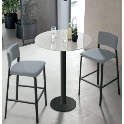 Sedit Sgabello Sara con struttura in metallo e seduta a scelta - IN PROMOZIONE FINO AL 6/07