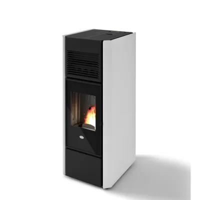 Eva Calòr Stufa a pellet INES 901646800 finitura bianco