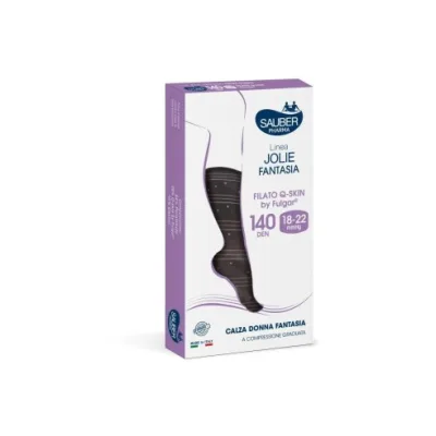 SAUBER JOLIE QSKIN 140 RIGHE POIS ROSA TG. S/M