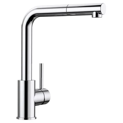 Blanco Miscelatore monocomando con doccetta estraibile MILA-S 1519810 finitura cromato