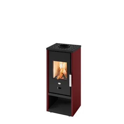 Eva Calòr Stufa a legna GILDA 9016045200 finitura rosso