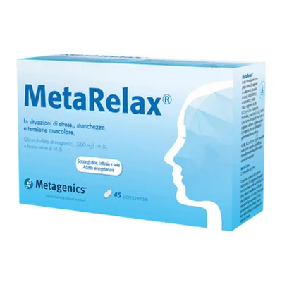 MetaRelax New Integratore 45 Compresse