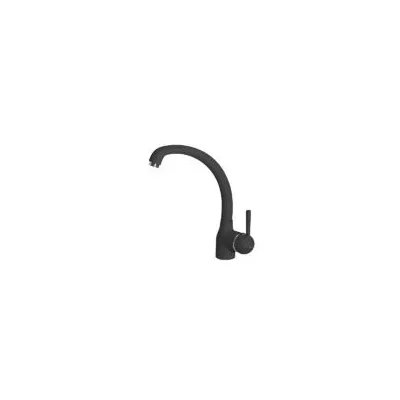 Elleci Miscelatore monocomando con canna girevole PO MGKPO40 finitura G40 nero