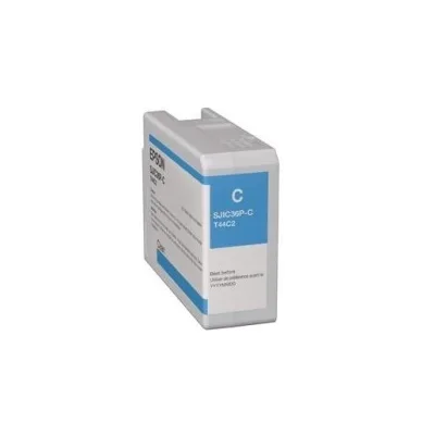 CARTUCCIA ORIGINALE EPSON CIANO C13T44C240 SJIC36P COLORWORKS C6000 C6500