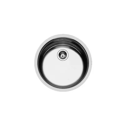 Foster Lavello rotondo a una vasca 1130 060 finitura acciaio inox da Ø42.5 cm