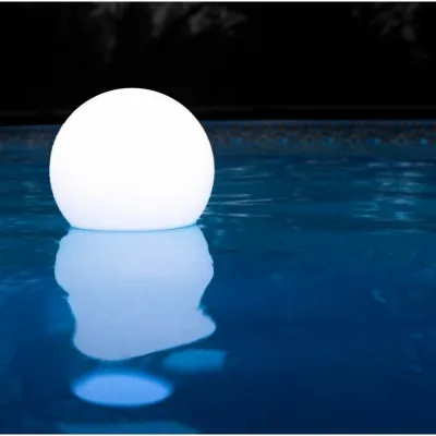 Arkema Sfera luminosa fotovoltaica in polietilene finitura neutra