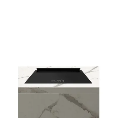 Airforce Piano cottura a induzione con cappa filtrante INNOVA VISIO PLUS 90 F PETRA AF000027 finitura nero opaco da 90 cm