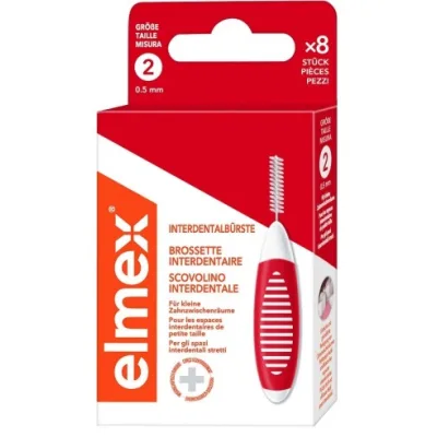 ELMEX INTERDENTAL BRUSH RED 0,5MM