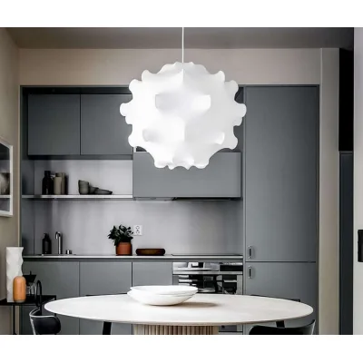 Flos Lampada a sospensione a luce diffusa Taraxacum 1 finitura bianco