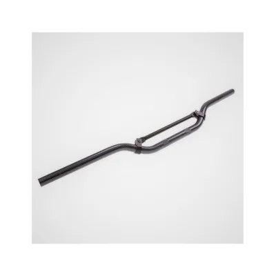 Manubrio 22 mm in alluminio Carbon Look, per Pit Bike, Minicross, Motard