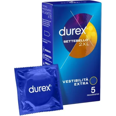 DUREX SETTEBELLO 2XL 5PZ