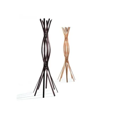 Horm Appendiabiti da terra Twist art. JT160 con struttura in faggio da h. 167 cm