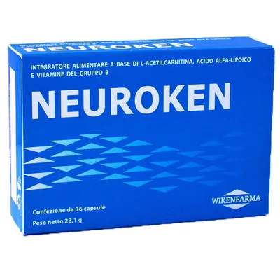 Neuroken Integratore Sistema Nervoso 36 Capsule