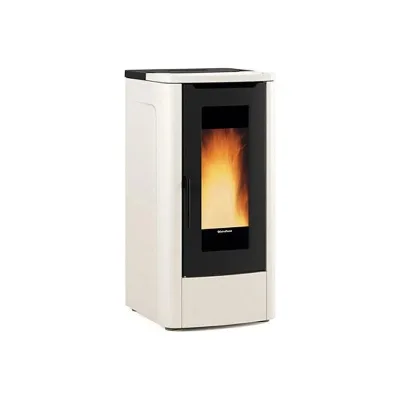 Extraflame Stufa a pellet ventilata TEOREMA AD 1295701 finitura avorio