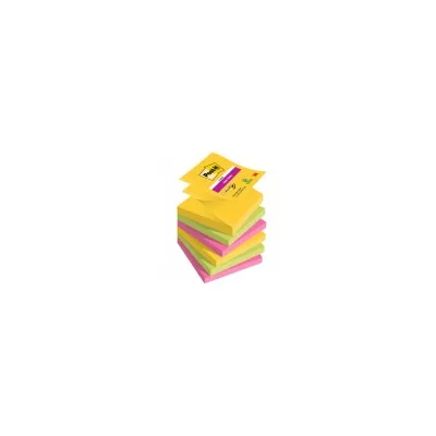 POST-IT SUPER STICKY CF6 SK Z-NOTE 76X76MM 6X90FF CARNIV R330-6SS-CARN