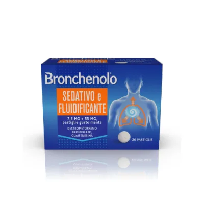BRONCHENOLO SEDATIVO FLUIDIFICANTE  20 PASTIGLIE