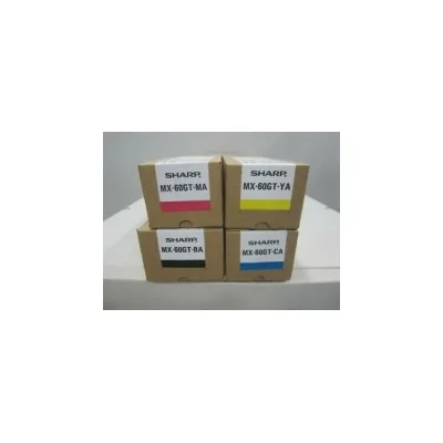 TONER ORIGINALE SHARP MX-60 GTCA MX 3000 CIANO 24K MX60GTCA MX-60GTCA MX-61GTCA