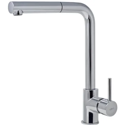 Elleci Miscelatore monocomando con canna girevole e doccetta estraibile TRAIL PLUS MIKTRPCR finitura CR cromato