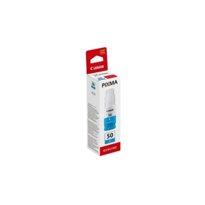 FLACONE INCHIOSTRO ORIGINALE CANON 3403C001 GI50 GI50C CIANO PIXMA G5050