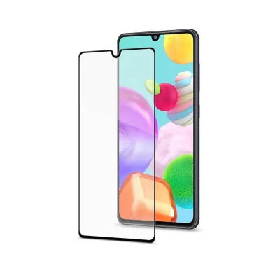 CELLY FULL GLASS GALAXY A41 BLACK FULLGLASS906BK