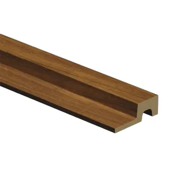 Profilo di chiusura sinistra in duropolimero rovere caldo 63x21x2800mm