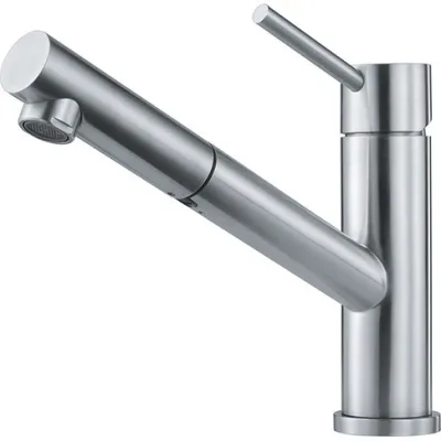 Franke Miscelatore monocomando Orbit Doccia 115.0569.461 finitura inox satinato