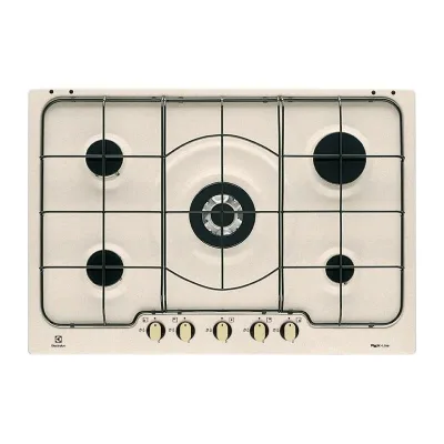 PRONTA CONSEGNA - Electrolux | Piano cottura a gas Soft PS750RUV finitura sabbia da 75 cm