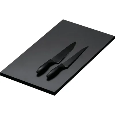 Barazza Tagliere scorrevole 1TGS finitura HPL nero da 52x30 cm