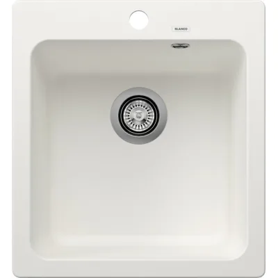 Blanco Lavello una vasca NAYA 45 1526574 finitura bianco da 46.5x51 cm - Sopratop
