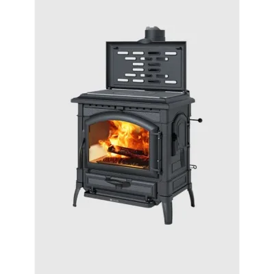 La Nordica Stufa a legna ISOTTA CC EOS.165 3010140 finitura nero antracite