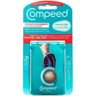 COMPEED VESCICHE PIANTA PIEDE 5PZ