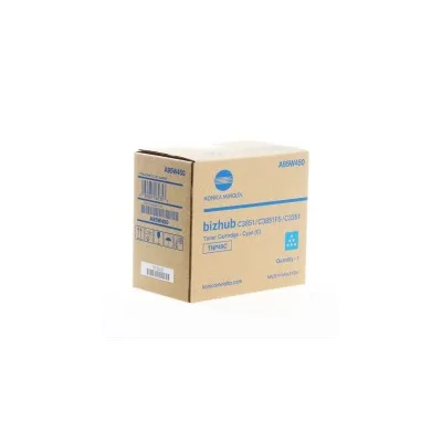 TONER ORIGINALE KONICA MINOLTA TNP49C CIANO A95W450 12K Bizhub C3351