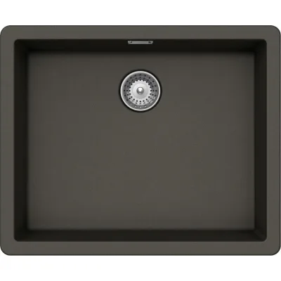 Schock Lavello una vasca BROOKLYN N100L BYKN100LA43 finitura asphalt da 55.6x45.6 cm