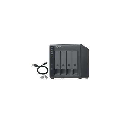 NAS SERVER TOWER QNAP TR-004 USB 3.0 RAID Expansion Box - 4 alloggiamenti 2,5", 3,5" - Ventola da 120 mm
