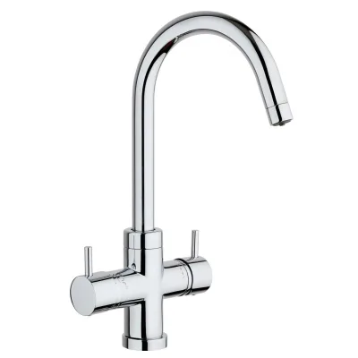 Schock Miscelatore 4 vie a doppio comando AQUAPURA 4 VIE SXPUR480 finitura cromato