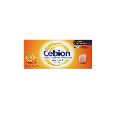 CEBION MASTICABILE ARANCIA 40 COMPRESSE