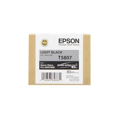 CARTUCCIA ORIGINALE EPSON STYLUS Pro 3800 C13T580700 T5807 NERO